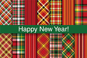 #75 Christmas New Year Plaids, a Pattern Graphic by Plaid4You (Thumbnail 1 of 11)