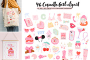 Cute Girly Clipart Bundle, an Object Graphic by Ruslana Lubenets (Thumbnail 35 of 51)