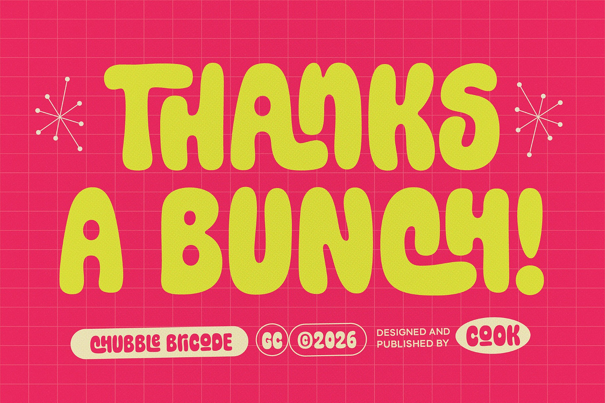 Chubble Bricode, a Sans Serif Font by graphicook (Photo 10 of 10)