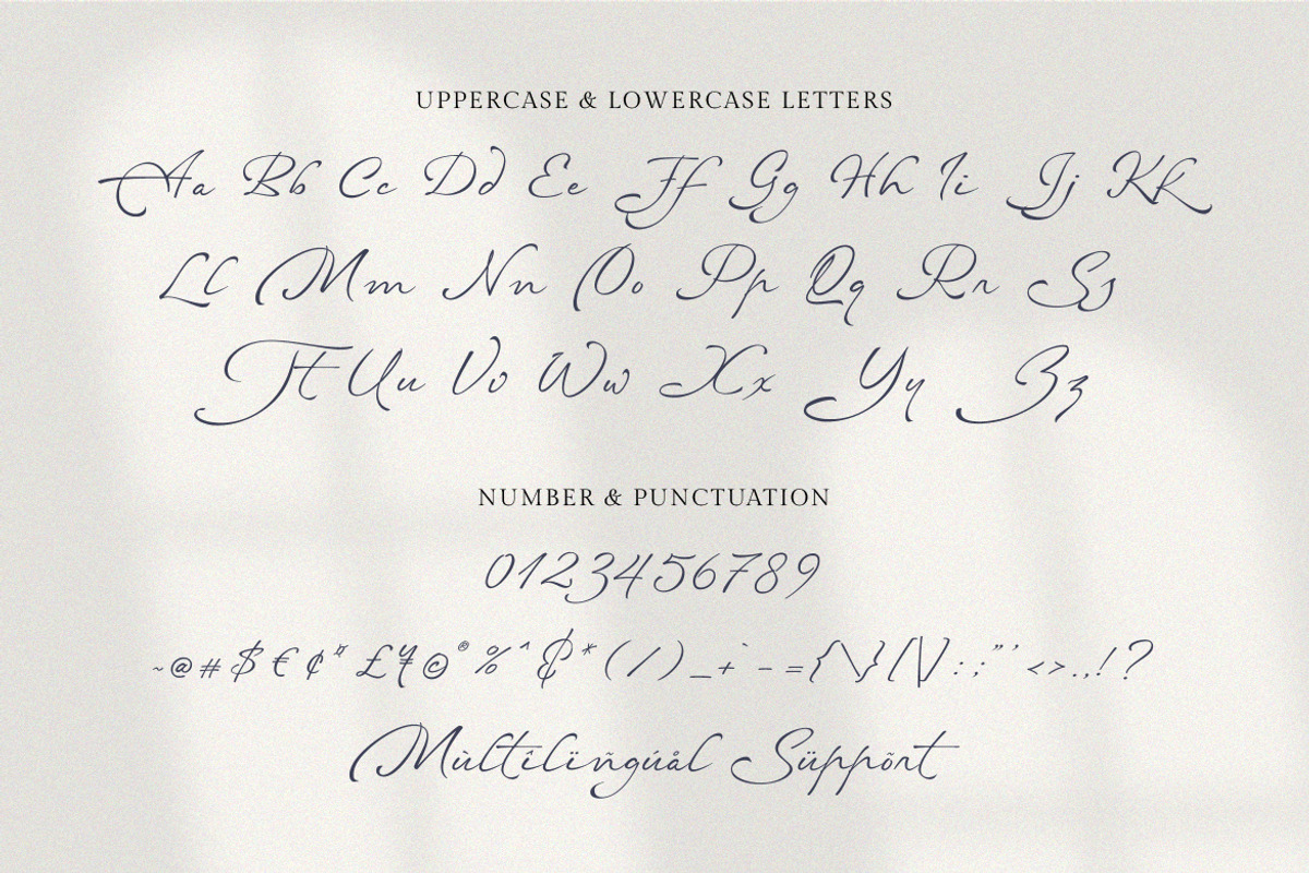 Netherfield | A Classic Script, a Handwritten Font by Ef Studio (Photo 10 of 10)