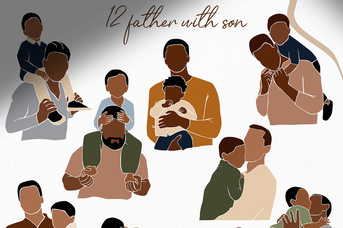 Father's Day collection., a Decorative Illustration by EasyArt (Photo 7 of 10)