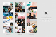 Ivanka Instagram Posts Layouts, a Social Media Template by The Iconic (Thumbnail 5 of 8)