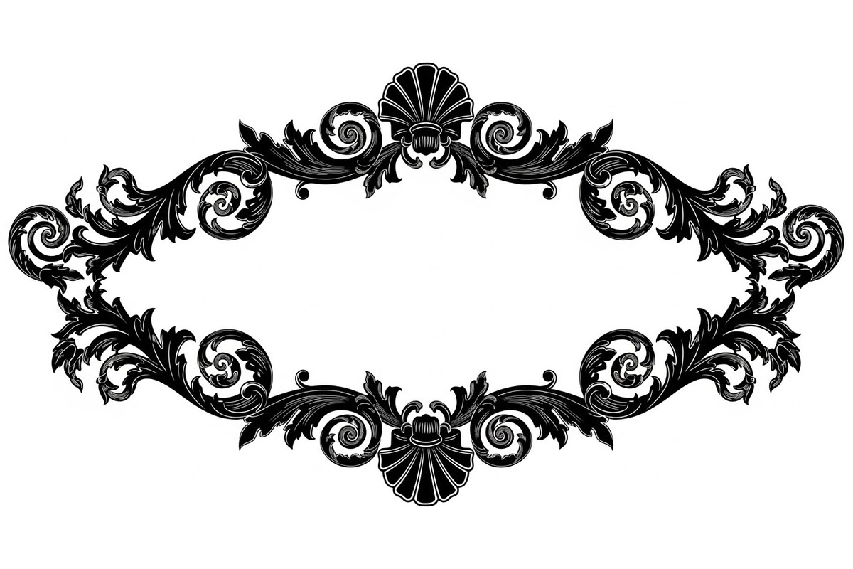 Ornamental Vintage Frame Border Bund, an Illustration by Creativeshirt (Photo 28 of 31)