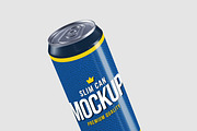 Realistic Slim Can Mock-up, a Print Template by Propex (Thumbnail 17 of 17)