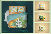 Watercolor oranges, an Illustration by Art Watercolor (Thumbnail 5 of 5)