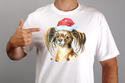 Watercolor long haired toy terrier, an Animal Illustration by Watercolor fantasy (Thumbnail 2 of 5)