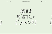 THE CURSIVE FONT, a Font by THE BOLD FONT. (Thumbnail 3 of 9)