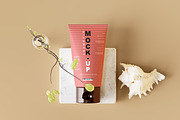 250+ Cosmetic Branding Mockup Bundle, a Cups & Container Mockup by pmvch (Thumbnail 117 of 273)