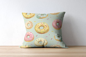 10 Pastel Donut Sprinkles Patterns