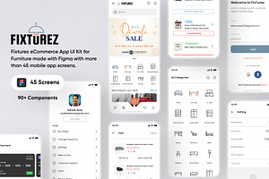 Fixturez - eCommerce UI Kit