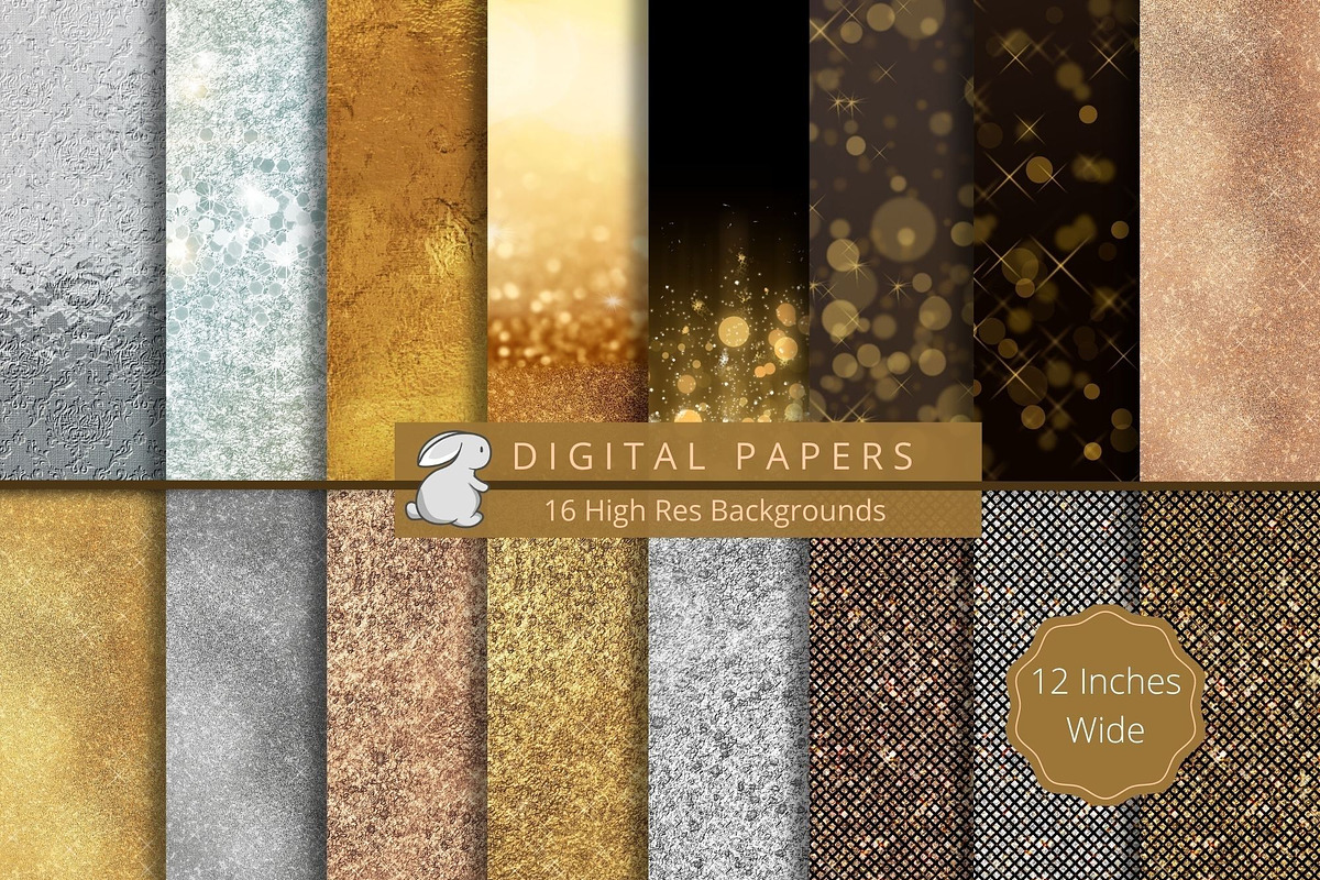 Luxury Digital Paper Bundle, an Illustration by Kandace Lalo Designs (Photo 8 of 10)
