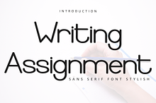 Writing Assignment