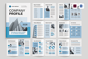 Company Profile Brochure, a Brochure Template by Leaflove (Thumbnail 1 of 10)