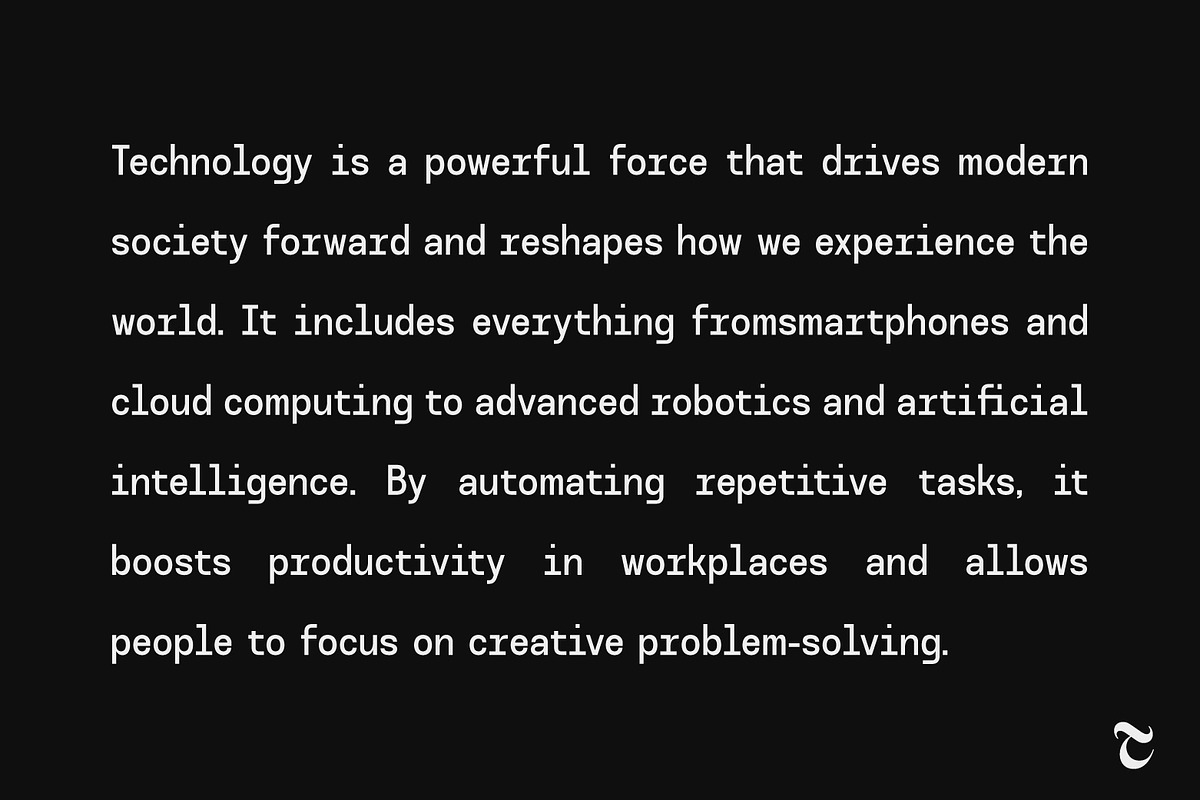 Formatic - Monospaced Font, a Sans Serif Font by Typocracy Studio (Photo 7 of 10)