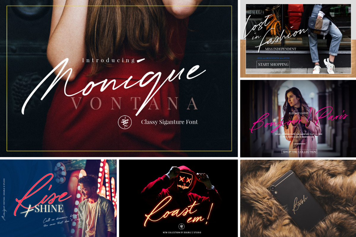 YEAR END FONT BUNDLE, a Script Font by DoubleZ Studio (Photo 8 of 12)