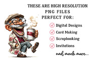 Whimsical Funny Grandpa Clipart, an Illustration by OK Design (Thumbnail 4 of 6)