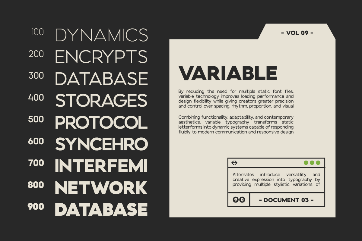 GC Furion – Modern Futuristic Sans, a Sans Serif Font by Glyphonic (Photo 13 of 15)