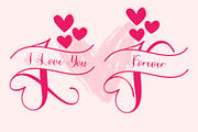 Beautiful Romantic Monogram, a Handwritten Font by Yoga Letter (Thumbnail 4 of 7)