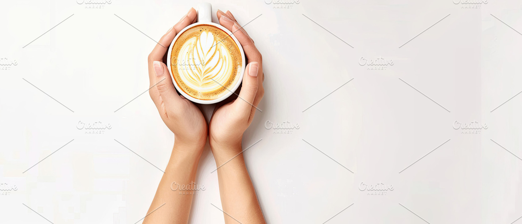 Cropped shot of woman hands holding, a Photo by LOGOCREATIVE