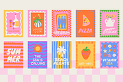 Summer. Vector illustrations, prints, a Graphic by venimo (Thumbnail 7 of 11)