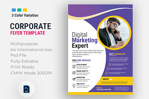 Corporate Flyer Template Design