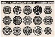 Circular Geometric Laser Cutting Bun, an Object Graphic by Creativeshirt (Thumbnail 17 of 17)