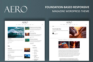 Aero - Magazine WordPress Theme