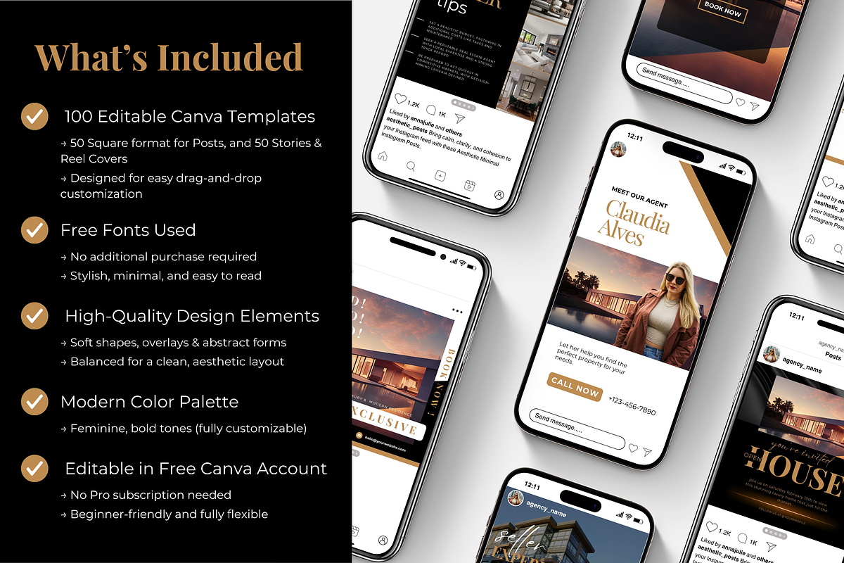 Luxury Real Estate templates preview 5