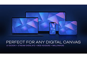 15 Cyber Futuristic 5K Backgrounds, a Background Graphic by BazziBa♥ (Thumbnail 5 of 5)
