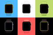 Minimus Apple Watch Mockups, a Product Mockup by DavidElgena (Thumbnail 2 of 5)