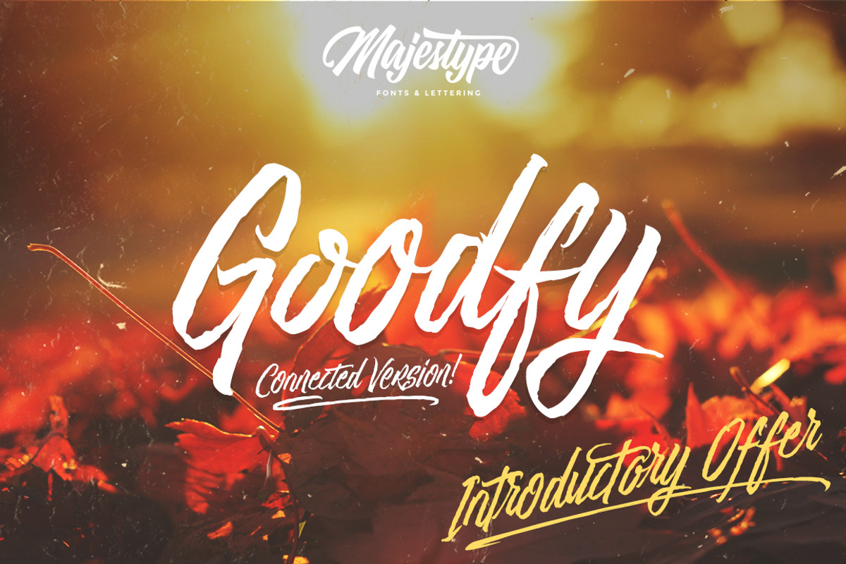 Goodfy Connected v2 - Brush Font