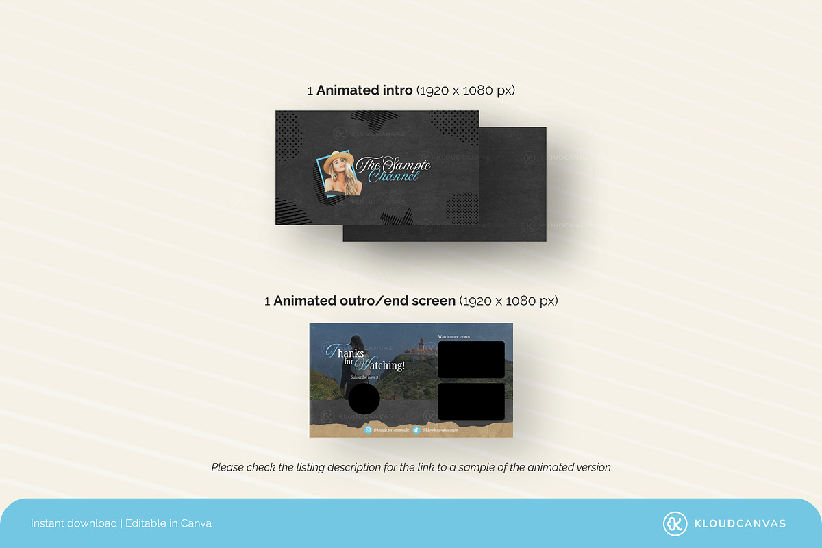 YouTube Branding Kit - Banner Art preview 4