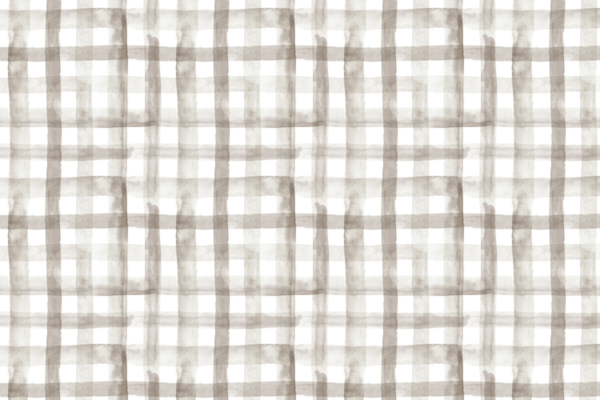Watercolor plaid in light taupe, a Pattern Graphic by Anya-D (Photo 2 of 9)