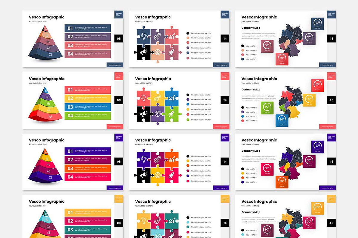 Vesco Infographic Template, a Presentation Template by Analogous Temp (Photo 2 of 4)