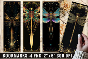 Dragonfly Bookmark Printable