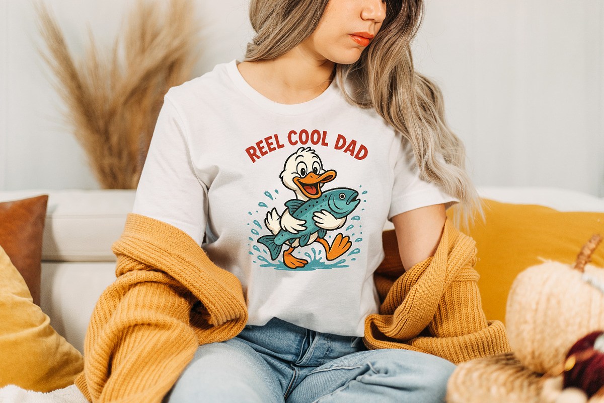 Reel Cool Dad PNG, a Graphic by Designking (Photo 2 of 4)