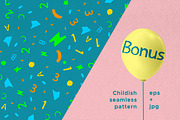 Cut It! Playful & cute cutout font, a Serif Font by Begin Again (Thumbnail 7 of 8)