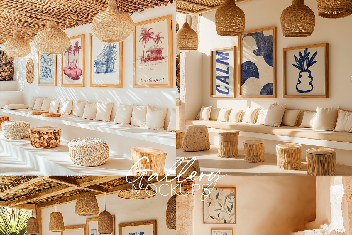 AUTHÉNTIC RETREAT | Frame mockup set, a Household Mockup by SCHÉRI (Photo 12 of 15)