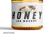 Honey Jar Mockup Set, a Packaging Mockup by pixelmock (Thumbnail 2 of 15)