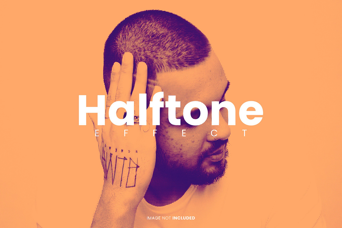 Halftone Photo Effect, a Layer Style Add-On by WudelMbois Studio (Photo 1 of 3)