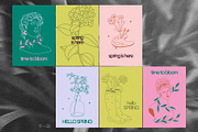 BLOOM floral spring summer bundle, a Seasonal Illustration by Lena Nikolaeva (Thumbnail 6 of 14)