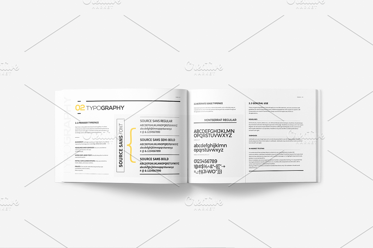 Brand Manual 28 Pages A4 / US Letter, a Brochure Template by Mastergfx (Photo 11 of 21)