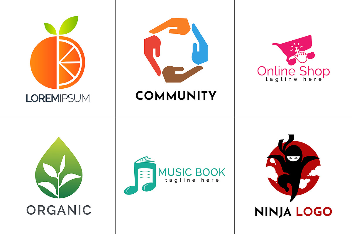 800+ Professional Logos Bundle, a Branding & Logo Template by Design Forest (Photo 30 of 48)