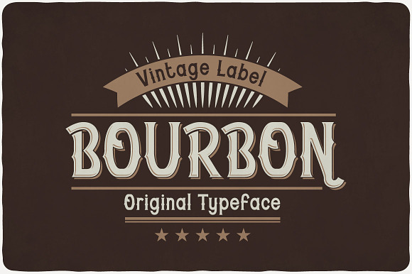 Bourbon Typeface preview 7