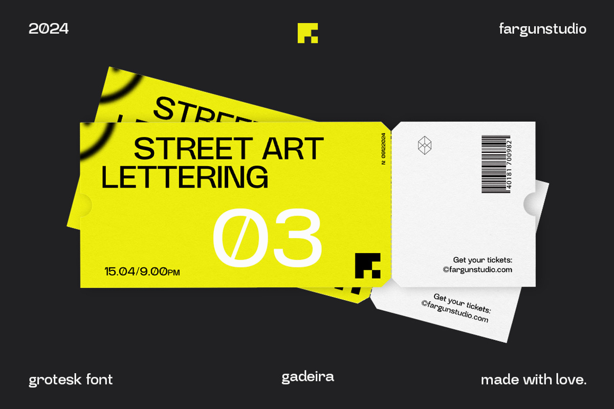 Gadeira, a Sans Serif Font by Fargun Studio (Photo 3 of 15)