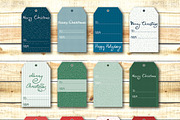 Set of 40 christmas gift tags, a Pattern Graphic by SomStock (Thumbnail 3 of 5)