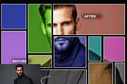 Halftone Collage Reactor FX Action, an Action Add-On by Studio Retouch (Thumbnail 6 of 13)