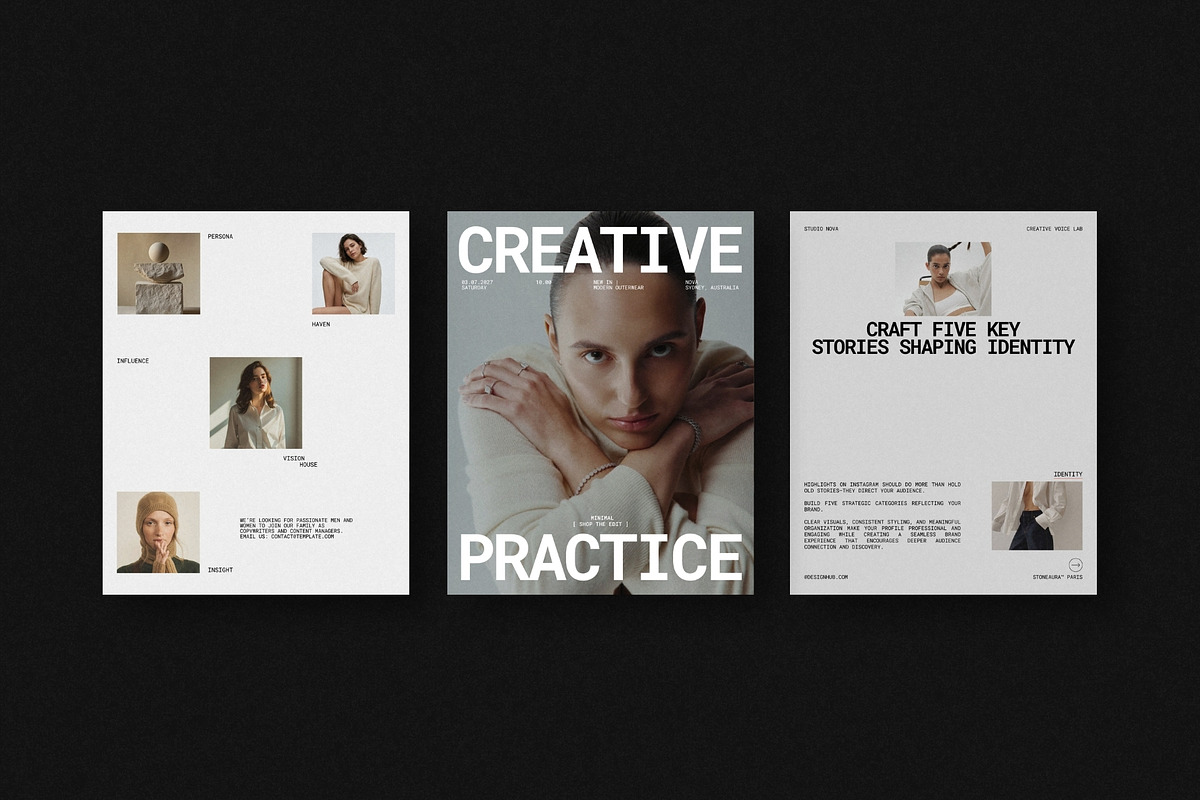 ZENO | Social Media Kit (III), a Social Media Template by The Aesthetic Studio (Photo 6 of 10)