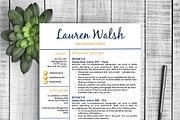 Resume Template - Lauren, a Resume Template by Resume Template Shoppe (Thumbnail 2 of 4)