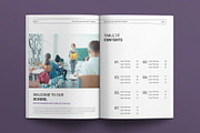 School Education Brochure Template, a Brochure Template by E-Type (Thumbnail 2 of 8)
